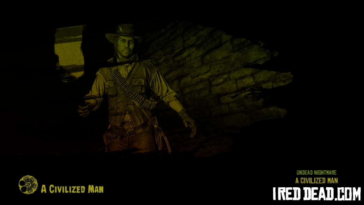 Red Dead Redemption Undead Nightmare A Civilized Man 1