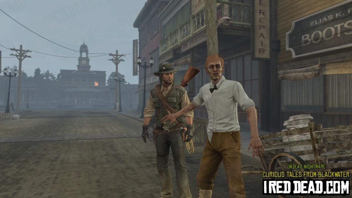 Red Dead Redemption Undead Nightmare Curious Tales From Blackwater 7