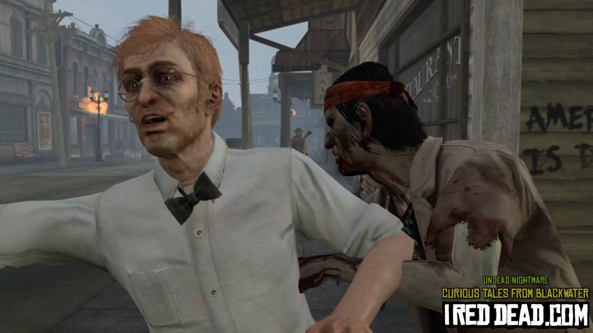 Red Dead Redemption Undead Nightmare Curious Tales From Blackwater 8