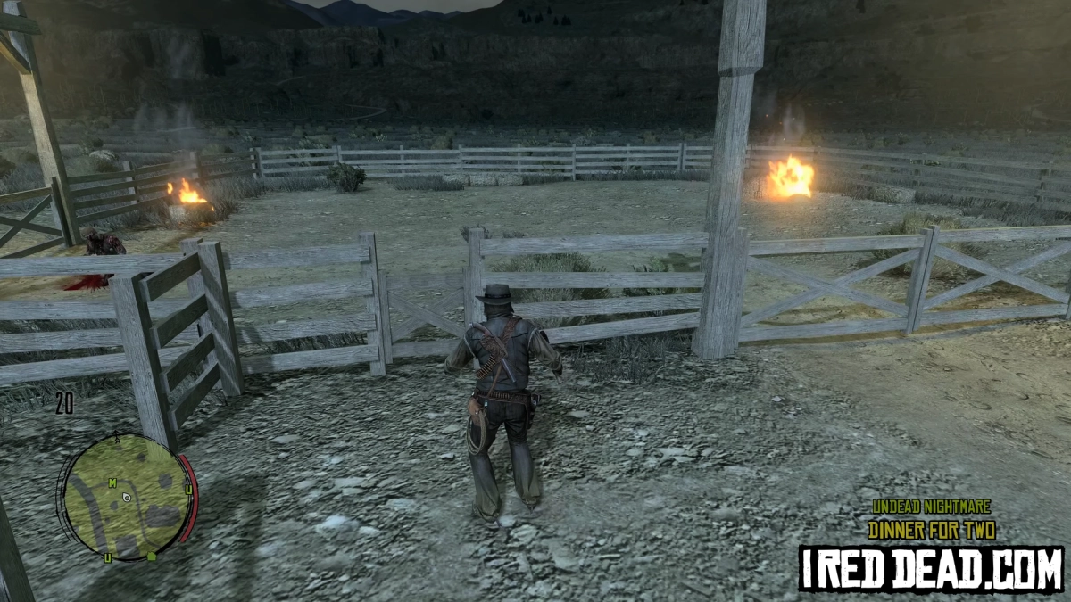 Red Dead Redemption Undead Nightmare Dinner For Two 19