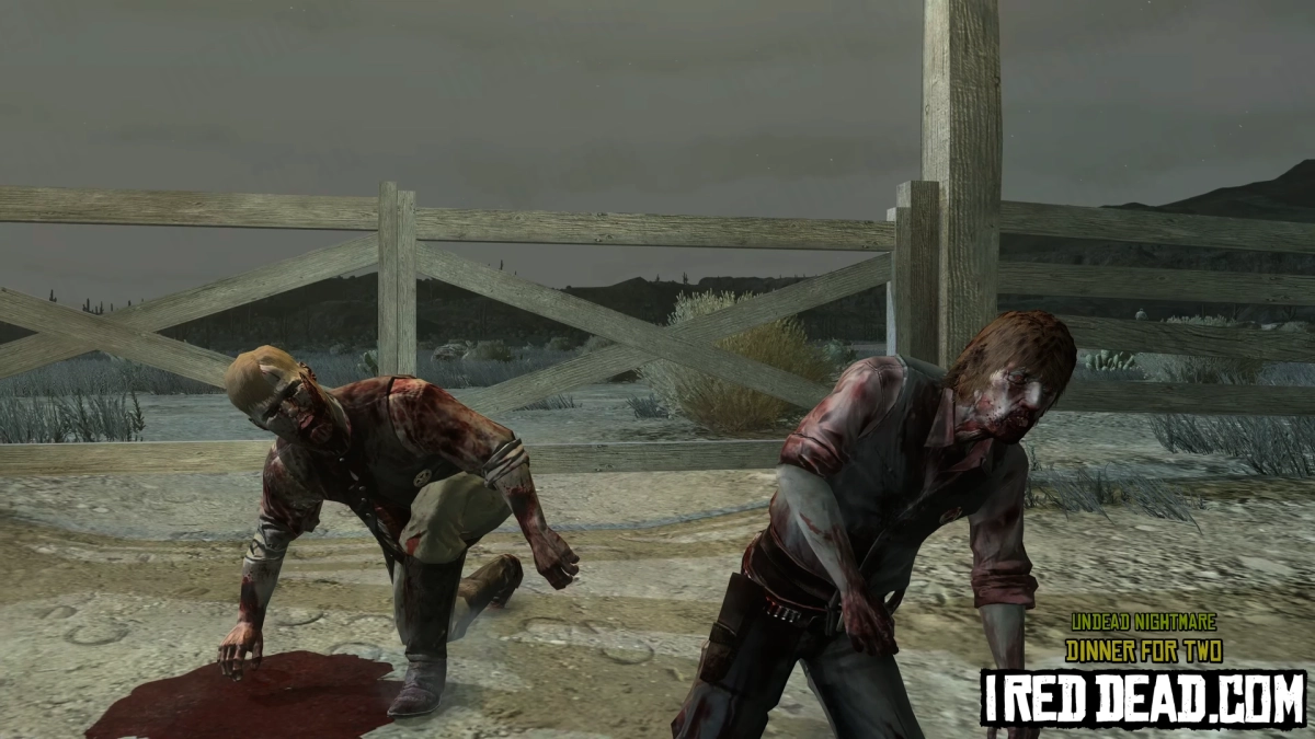 Red Dead Redemption Undead Nightmare Dinner For Two 23