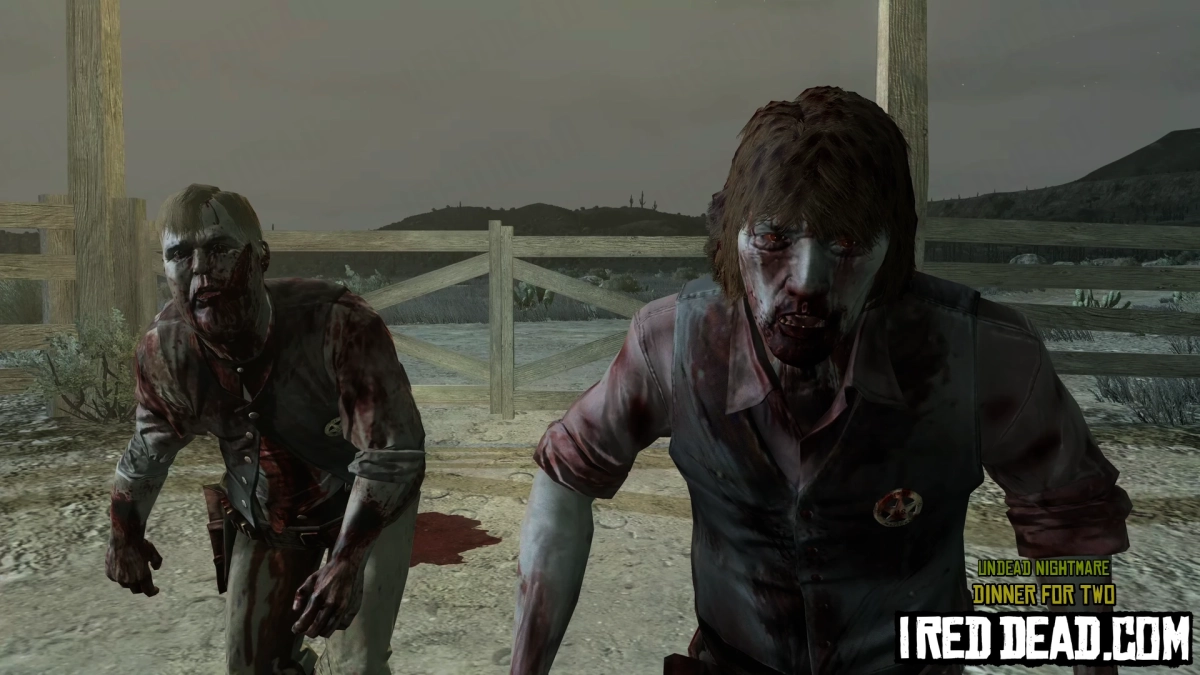 Red Dead Redemption Undead Nightmare Dinner For Two 24