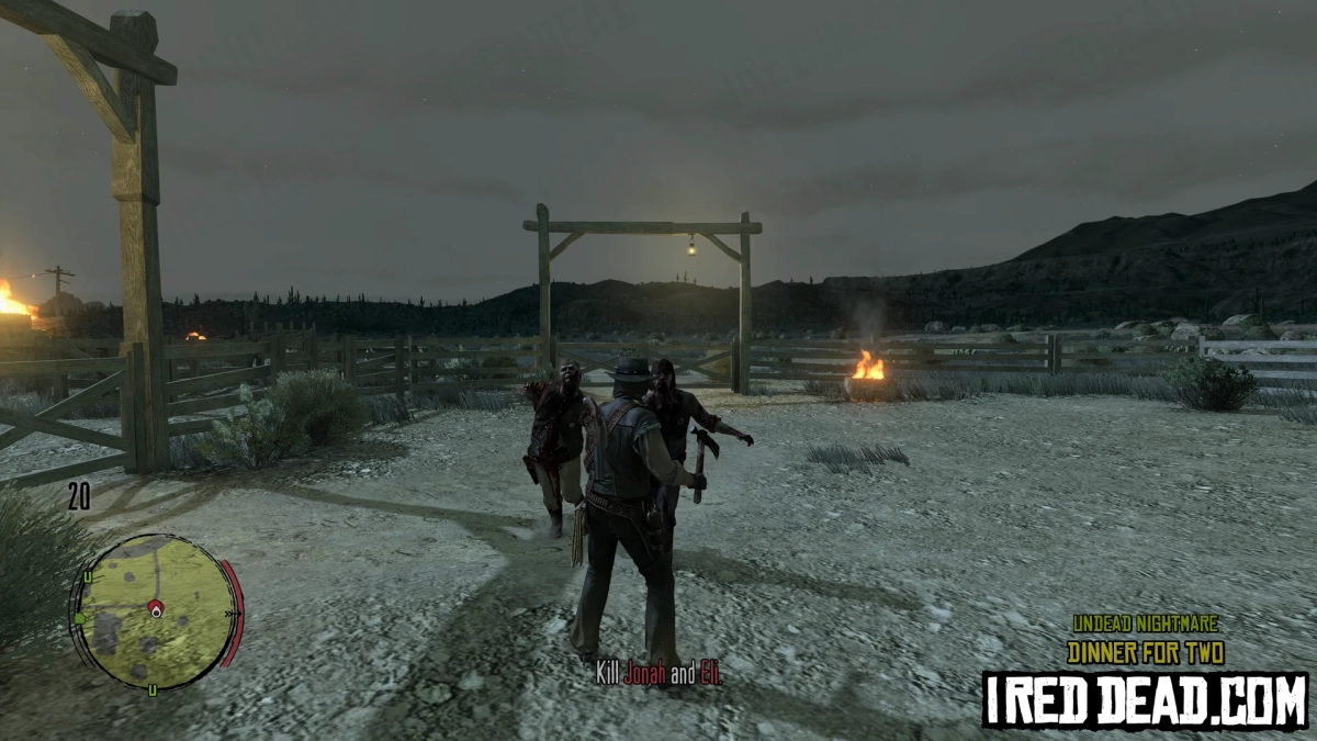 Red Dead Redemption Undead Nightmare Dinner For Two 25