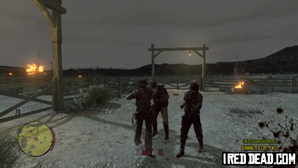 Red Dead Redemption Undead Nightmare Dinner For Two 26
