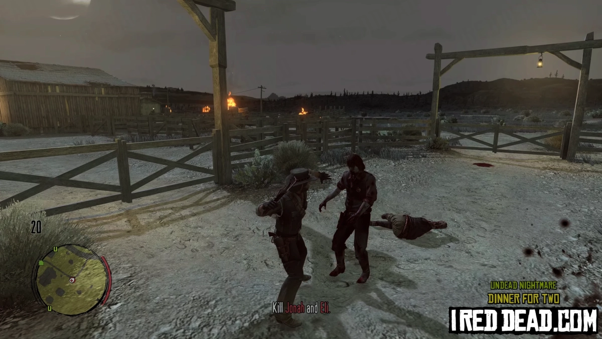 Red Dead Redemption Undead Nightmare Dinner For Two 27
