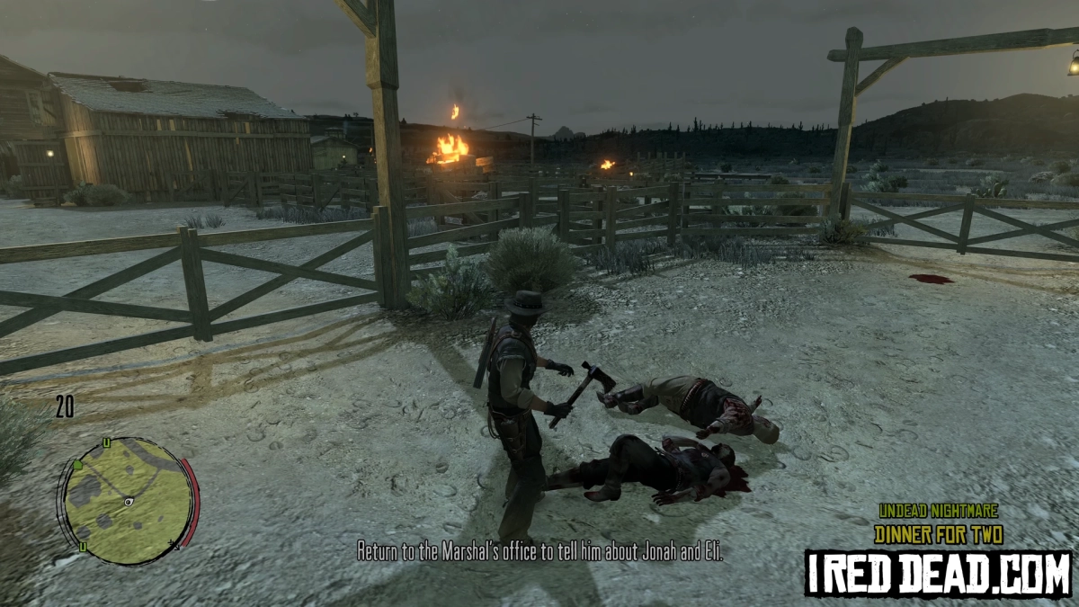 Red Dead Redemption Undead Nightmare Dinner For Two 28
