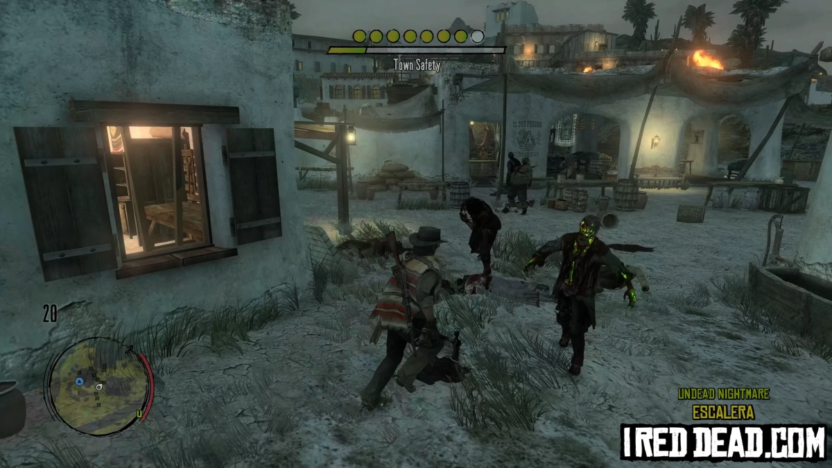 Red Dead Redemption Undead Nightmare Escalera 2