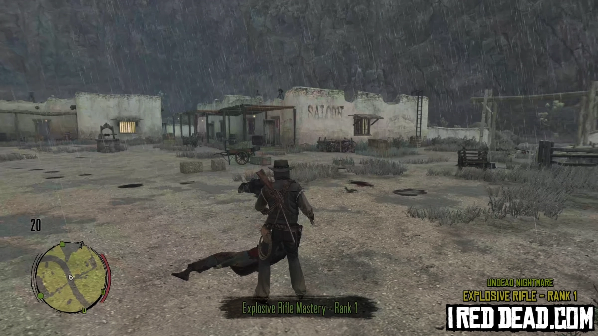 Red Dead Redemption Undead Nightmare Explosive Rifle Mastery Rank 1 2