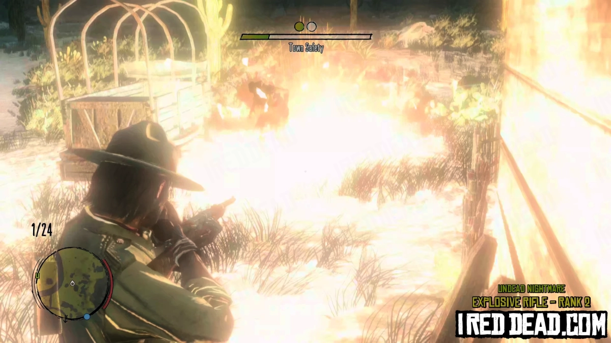 Red Dead Redemption Undead Nightmare Explosive Rifle Mastery Rank 2