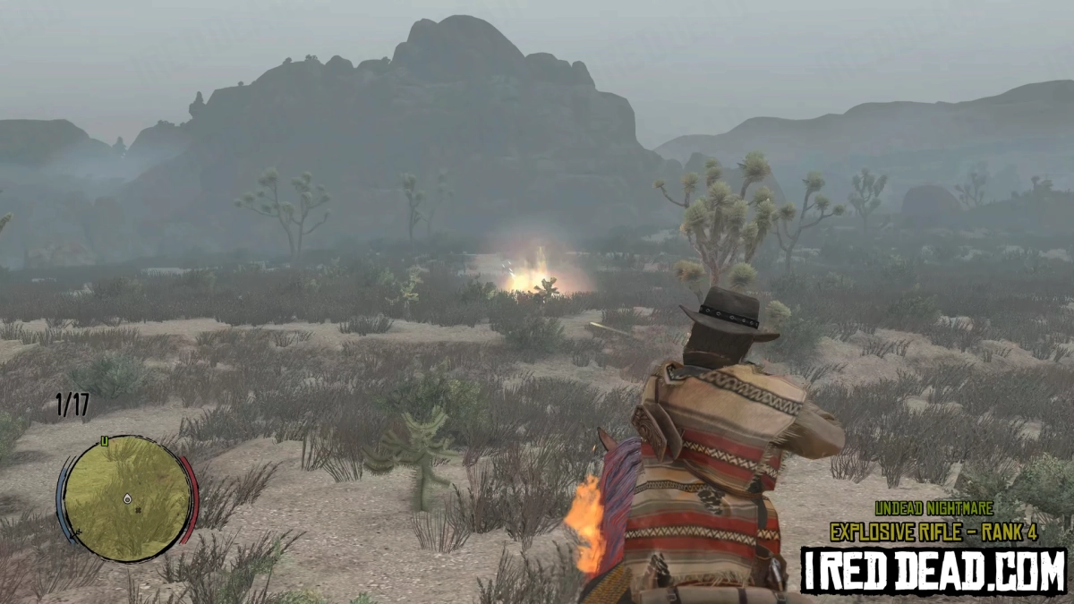 Red Dead Redemption Undead Nightmare Explosive Rifle Mastery Rank 4 2