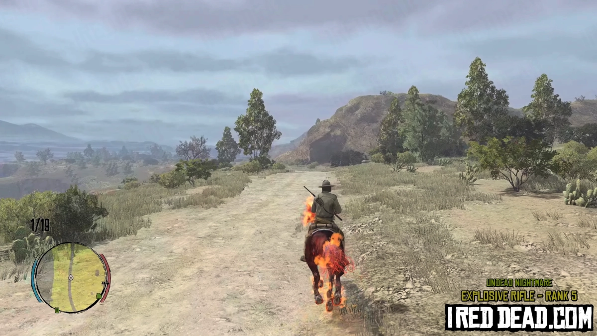 Red Dead Redemption Undead Nightmare Explosive Rifle Mastery Rank 5 2