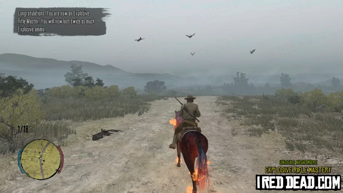 Red Dead Redemption Undead Nightmare Explosive Rifle Mastery Rank 5 4