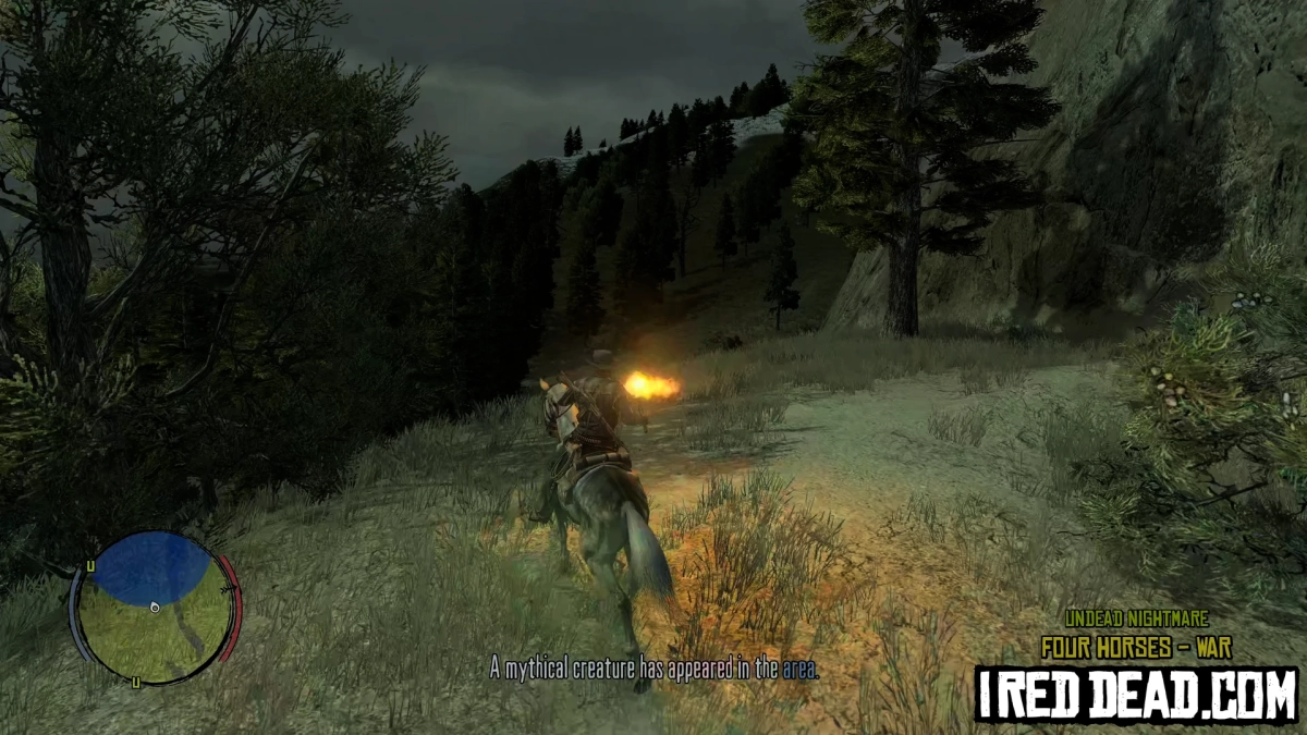 Red Dead Redemption Undead Nightmare Four Horses Rank 2 War 1