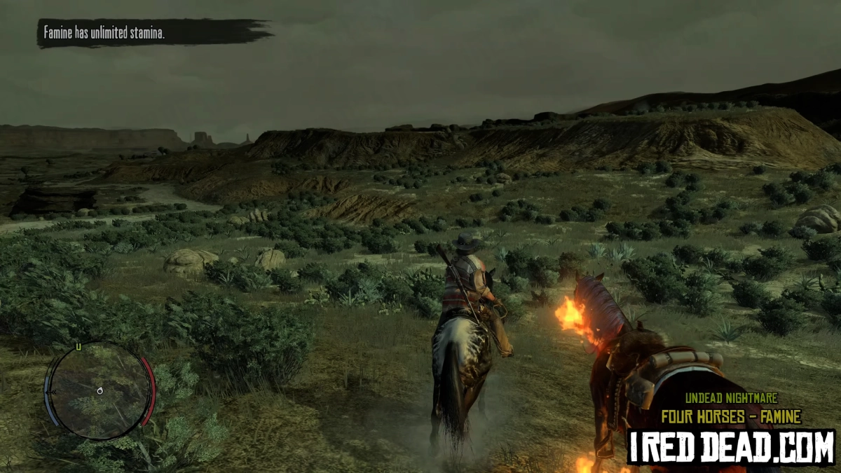Red Dead Redemption Undead Nightmare Four Horses Rank 3 Famine 3