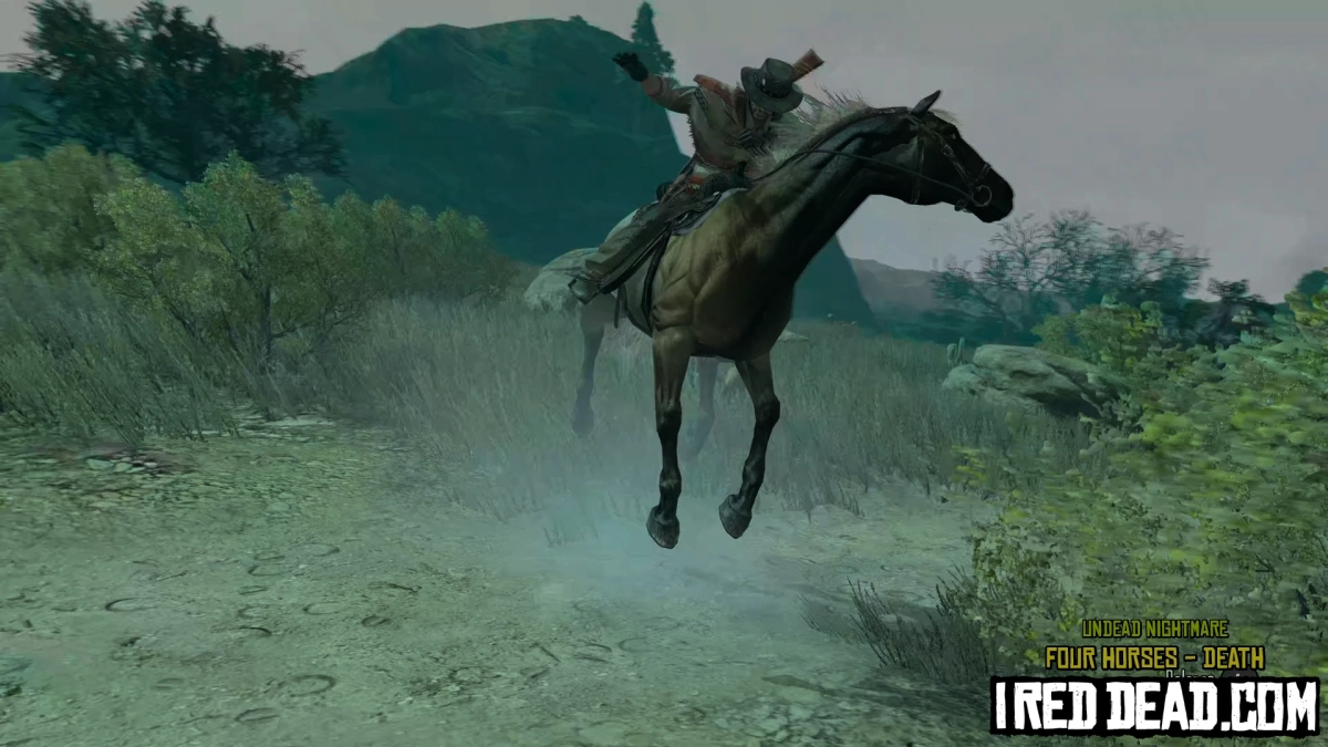 Red Dead Redemption Undead Nightmare Four Horses Rank 4 Death 2