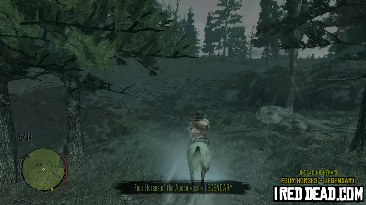 Red Dead Redemption Undead Nightmare Four Horses Rank 5 2