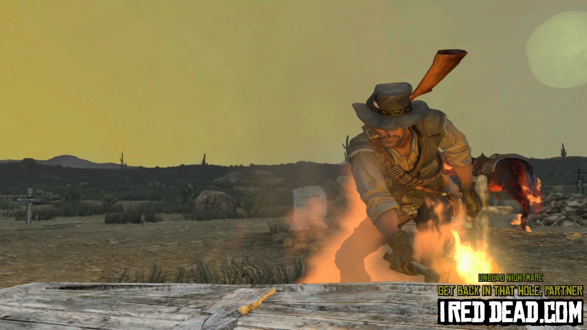 Red Dead Redemption Undead Nightmare Get Back In That Hole Partner 10