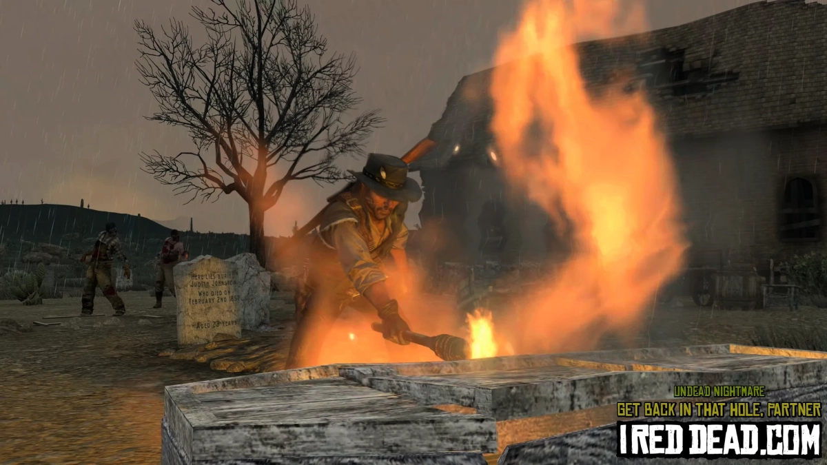 Red Dead Redemption Undead Nightmare Get Back In That Hole Partner 12