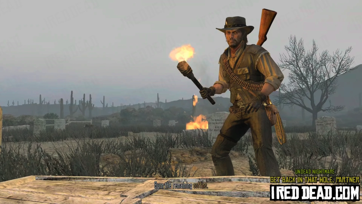 Red Dead Redemption Undead Nightmare Get Back In That Hole Partner 21