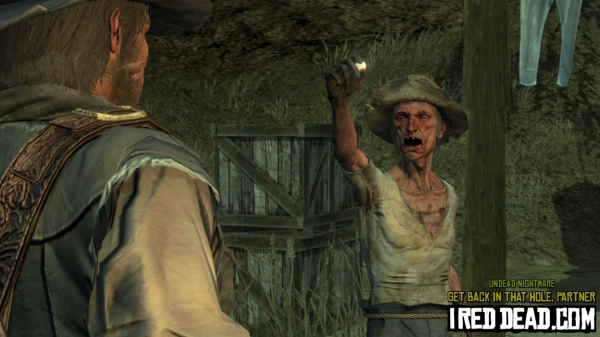Red Dead Redemption Undead Nightmare Get Back In That Hole Partner 45