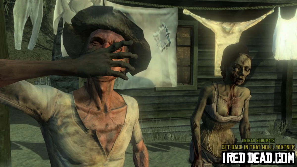 Red Dead Redemption Undead Nightmare Get Back In That Hole Partner 46