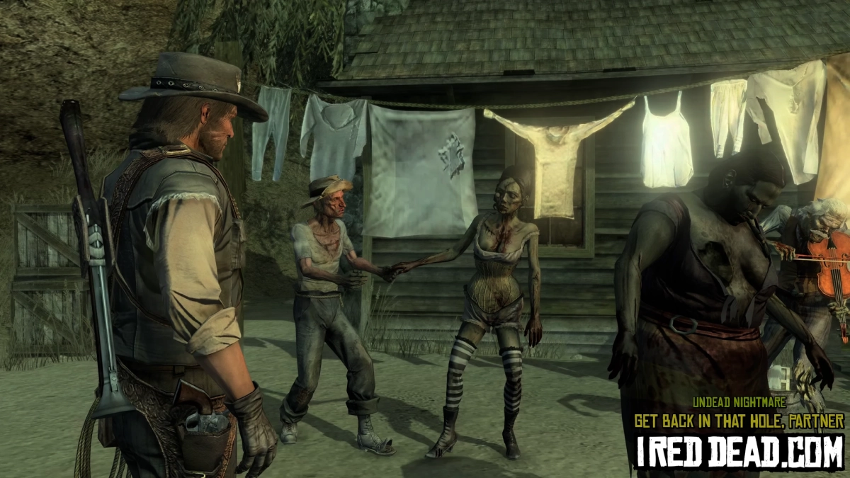 Red Dead Redemption Undead Nightmare Get Back In That Hole Partner 47