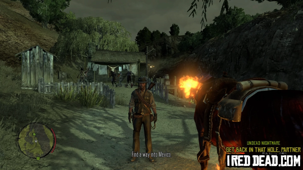 Red Dead Redemption Undead Nightmare Get Back In That Hole Partner 48