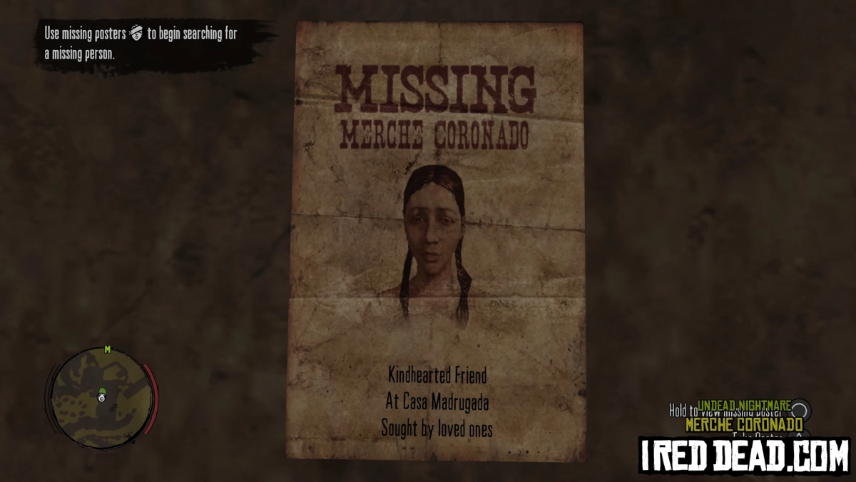 Red Dead Redemption Undead Nightmare Merche Coronado 1