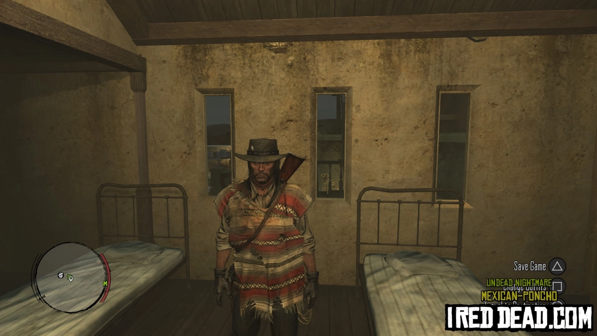 Red Dead Redemption Undead Nightmare Mexican Poncho