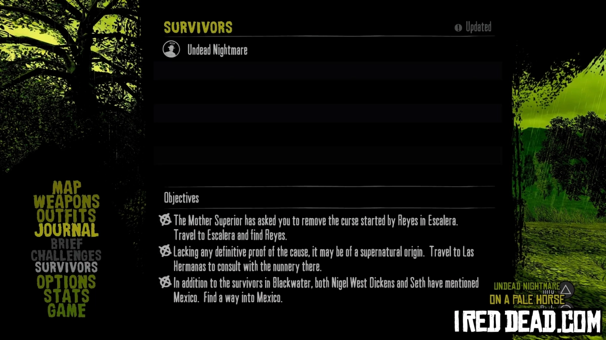 Red Dead Redemption Undead Nightmare On A Pale Horse 19