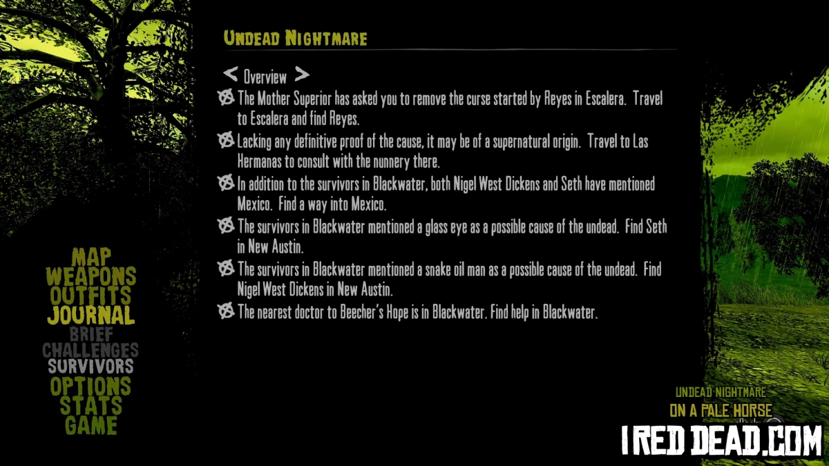 Red Dead Redemption Undead Nightmare On A Pale Horse 20