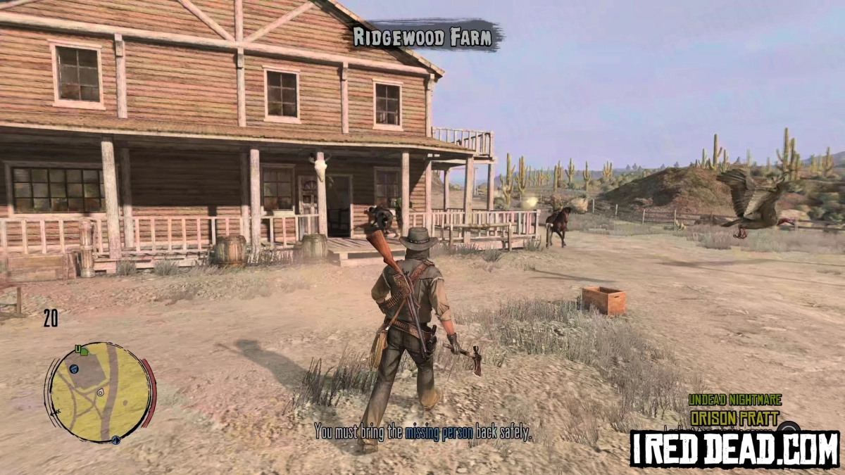 Red Dead Redemption Undead Nightmare Orison Pratt 4
