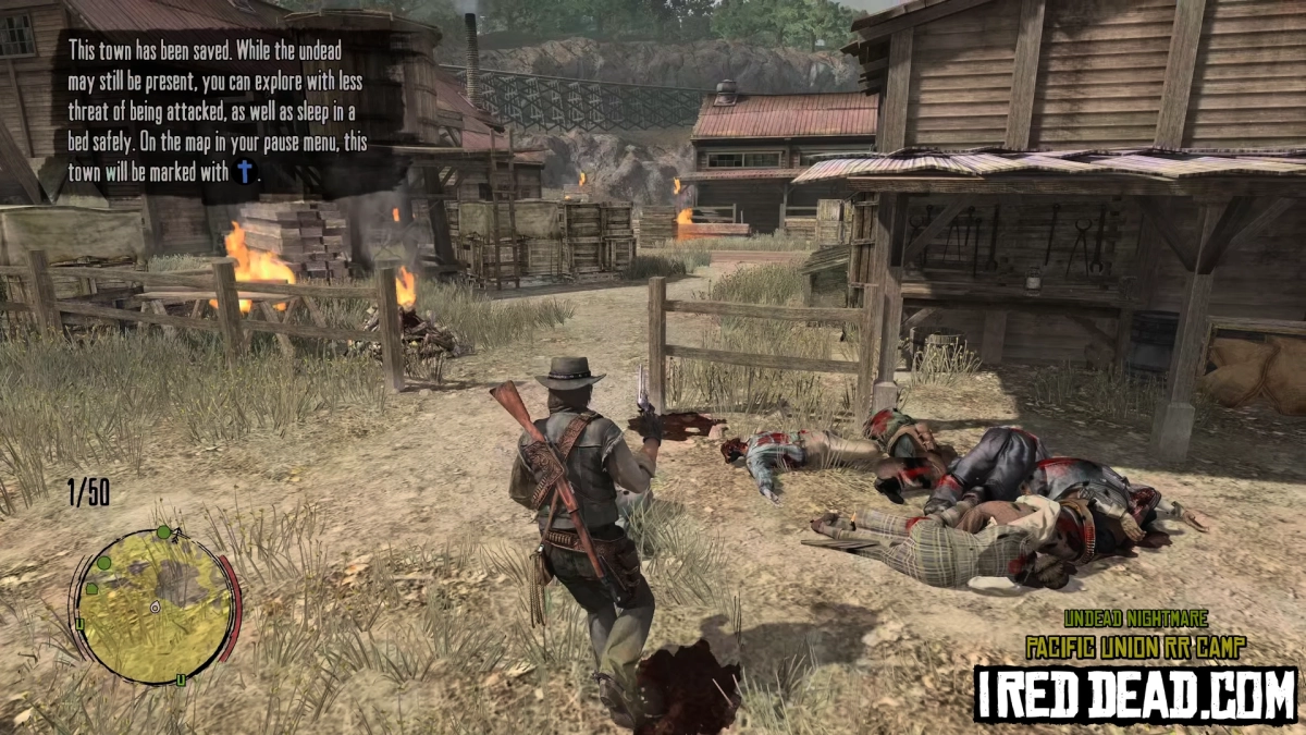 Red Dead Redemption Undead Nightmare Pacific Union Rr Camp 3