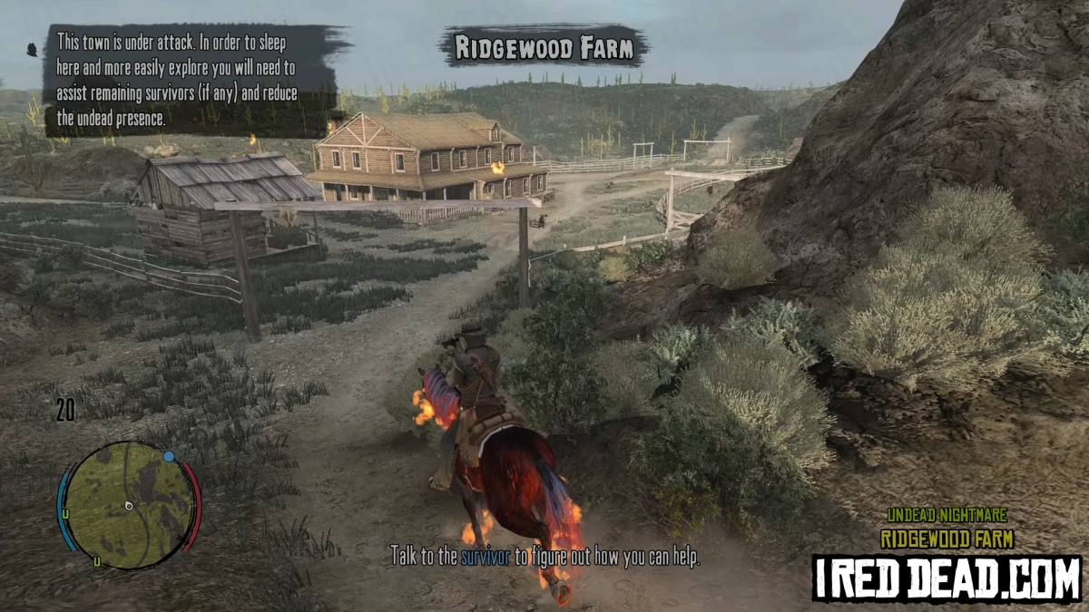 Red Dead Redemption Undead Nightmare Ridgewood Farm 1