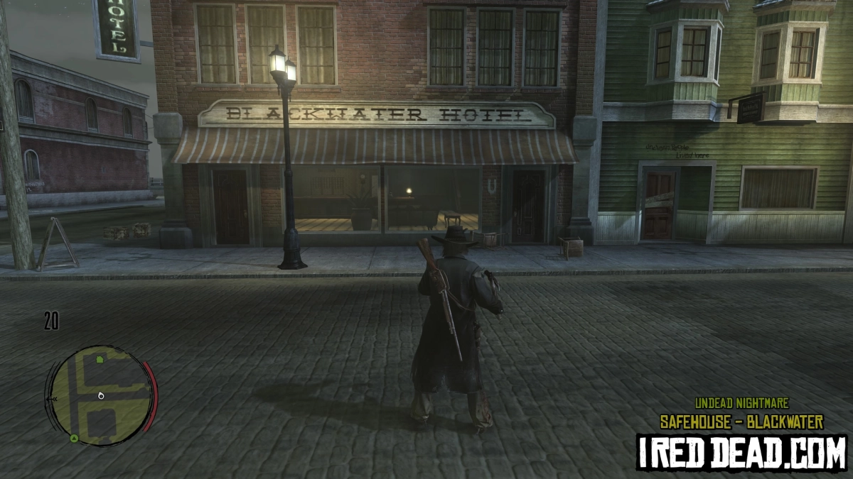 Red Dead Redemption Undead Nightmare Safehouse Blackwater 1