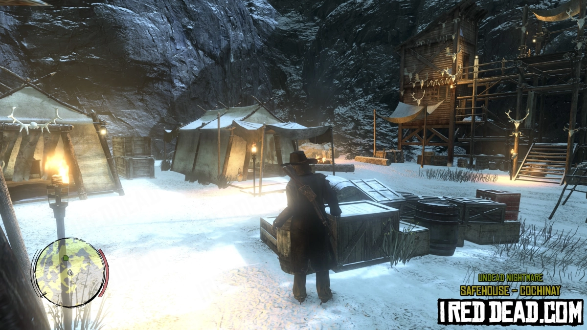 Red Dead Redemption Undead Nightmare Safehouse Cochinay 1