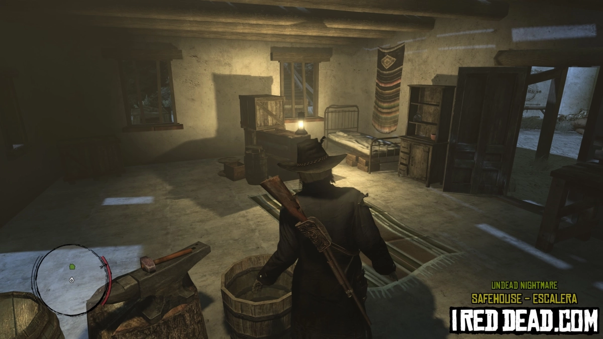 Red Dead Redemption Undead Nightmare Safehouse Escalera 2