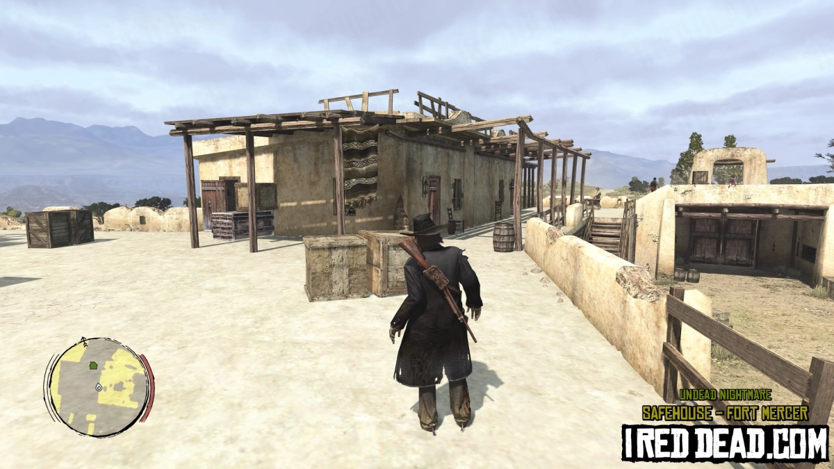 Red Dead Redemption Undead Nightmare Safehouse Fort Mercer 1