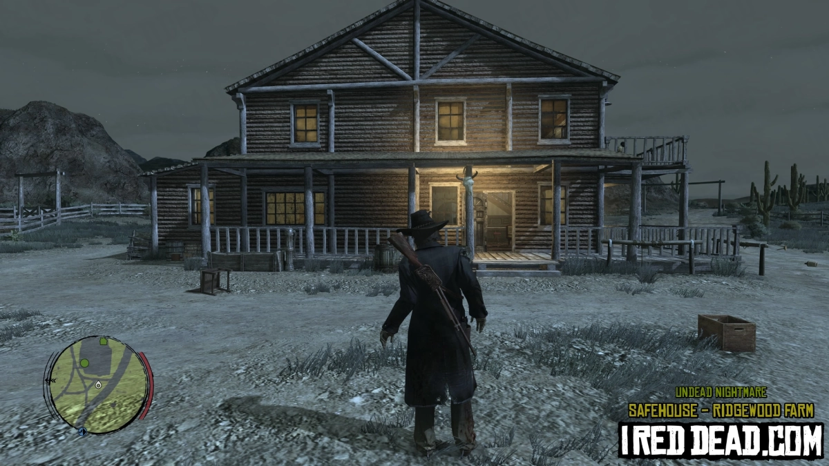 Red Dead Redemption Undead Nightmare Safehouse Ridgewood Farm 1