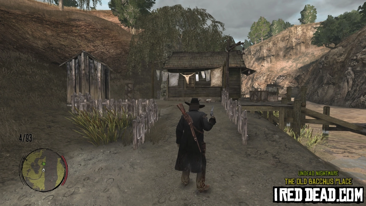 Red Dead Redemption Undead Nightmare Safehouse The Old Bacchus Place 1