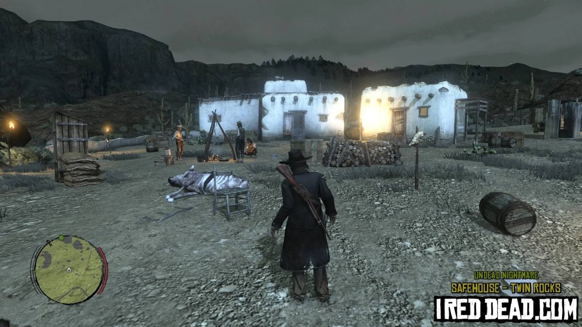 Red Dead Redemption Undead Nightmare Safehouse Twin Rocks 1