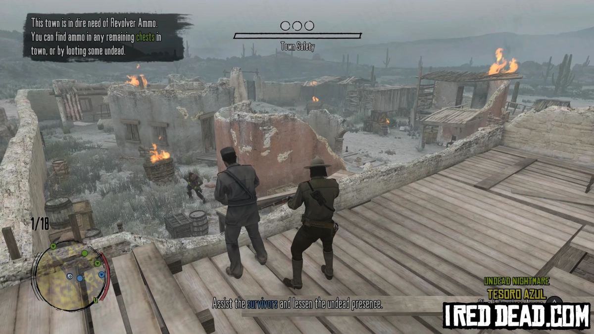 Red Dead Redemption Undead Nightmare Tesoro Azul 2