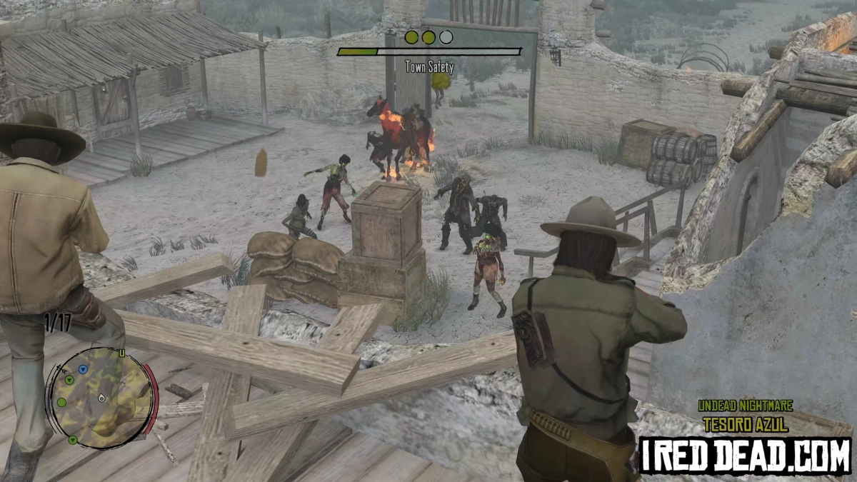 Red Dead Redemption Undead Nightmare Tesoro Azul 3
