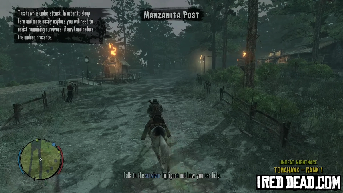 Red Dead Redemption Undead Nightmare Tomahawk Mastery Rank 1