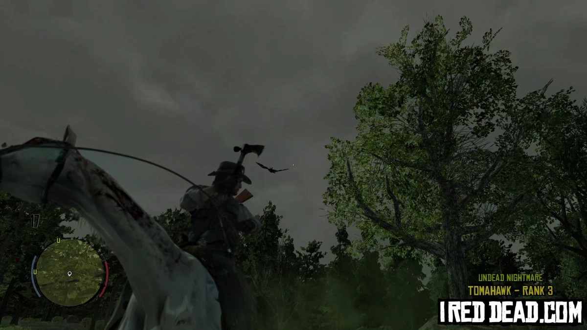 Red Dead Redemption Undead Nightmare Tomahawk Mastery Rank 3