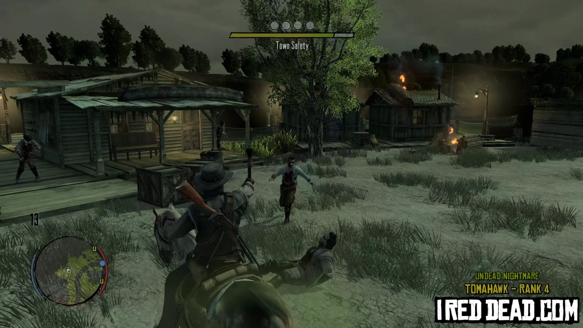 Red Dead Redemption Undead Nightmare Tomahawk Mastery Rank 4