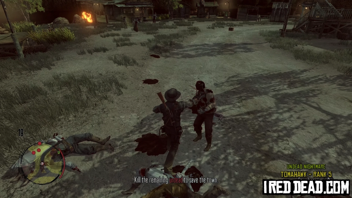 Red Dead Redemption Undead Nightmare Tomahawk Mastery Rank 5