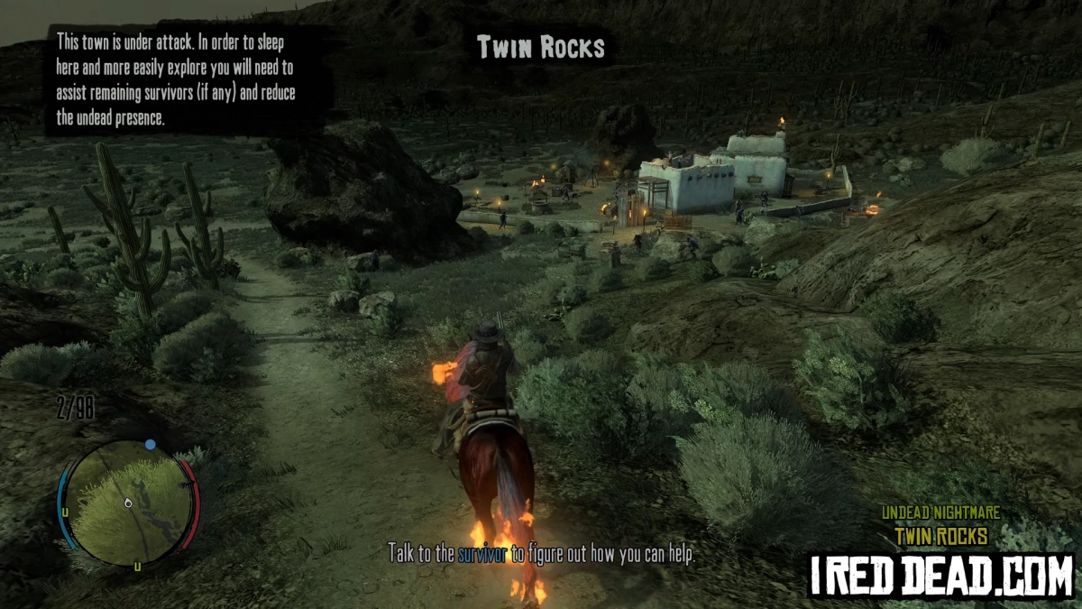 Red Dead Redemption Undead Nightmare Twin Rocks 1