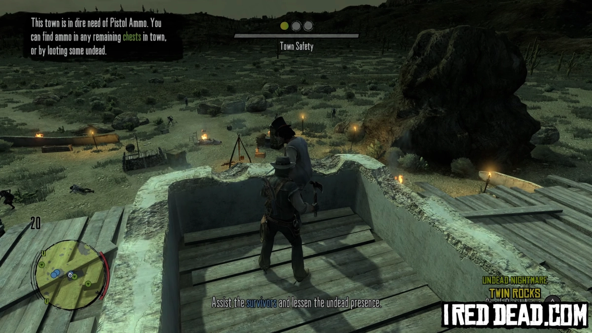 Red Dead Redemption Undead Nightmare Twin Rocks 3