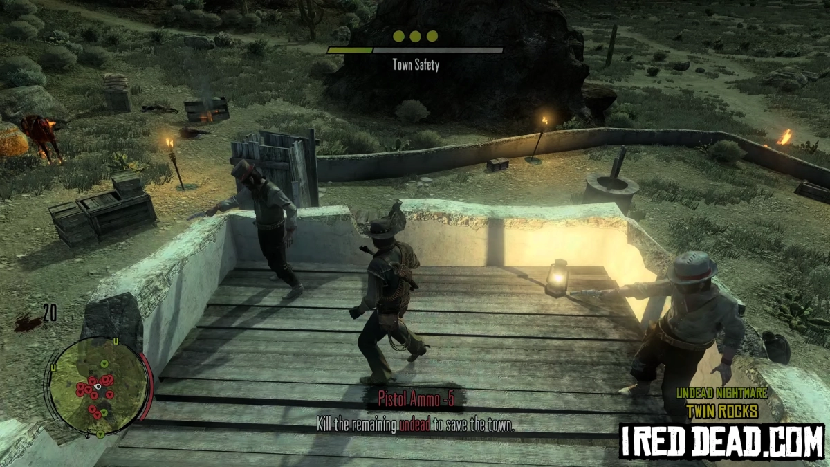 Red Dead Redemption Undead Nightmare Twin Rocks 4